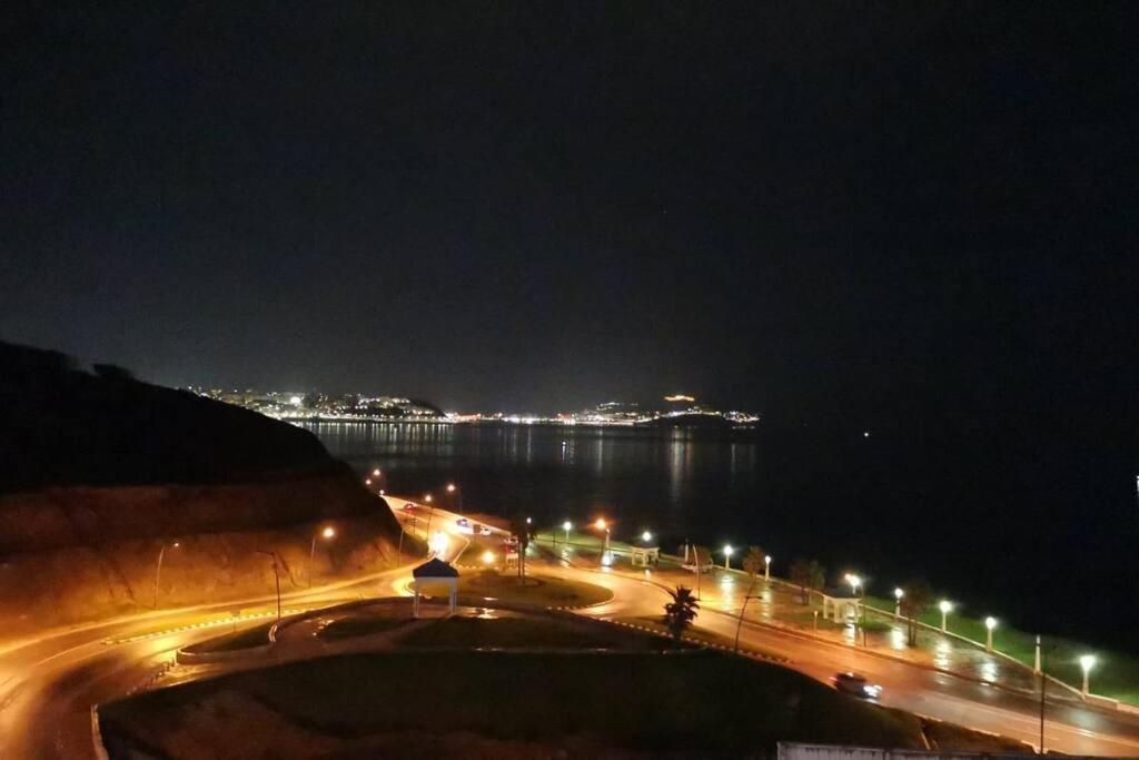 Appartf3 Vue Panoramique Sur Mer Residence Vista Del Mar Fnideq Exterior foto