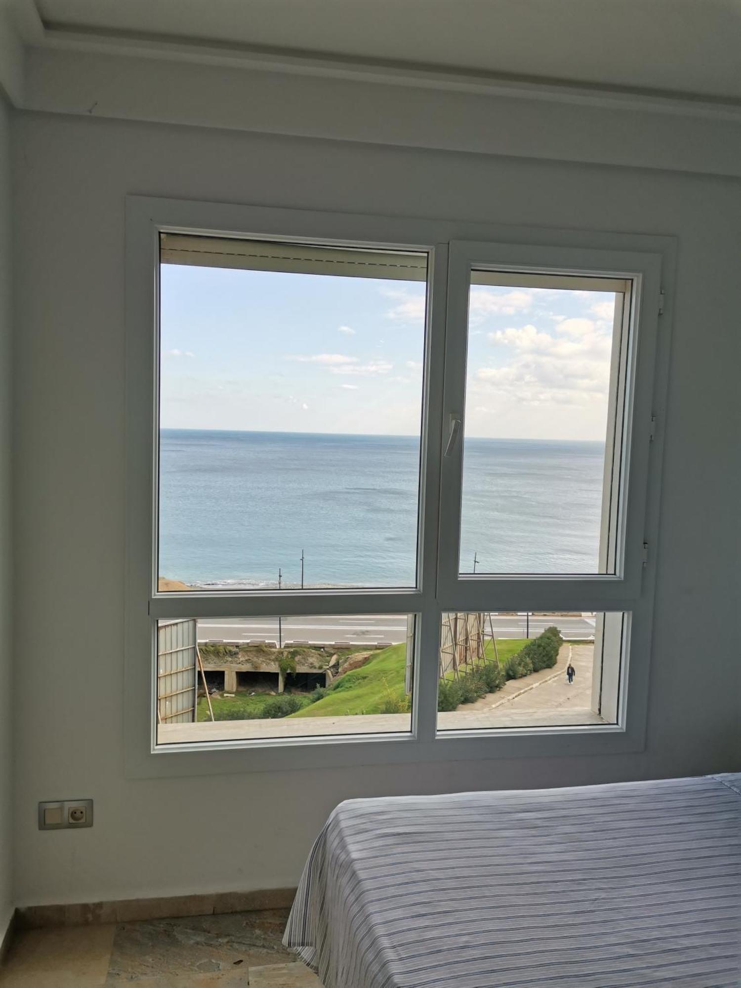 Appartf3 Vue Panoramique Sur Mer Residence Vista Del Mar Fnideq Exterior foto