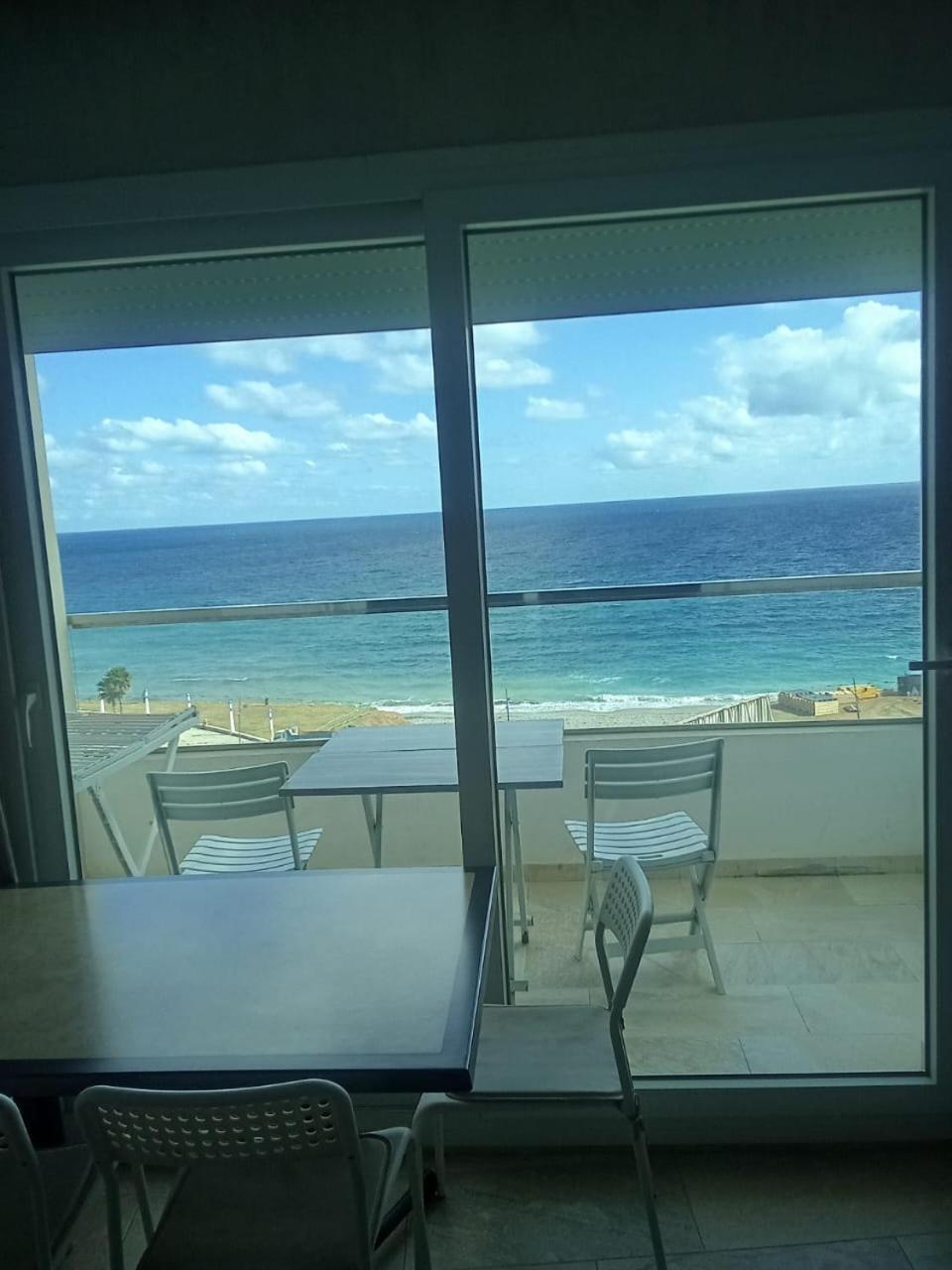 Appartf3 Vue Panoramique Sur Mer Residence Vista Del Mar Fnideq Exterior foto